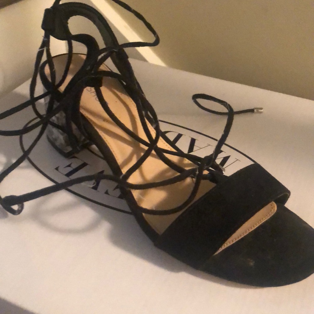 Topshop lace up sandals,excellent condition,dress up dress down